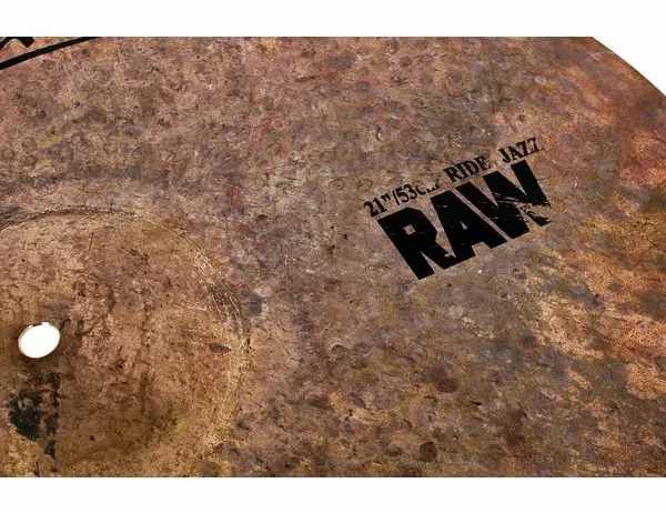Zultan 21" Raw Jazz Ride detail 5