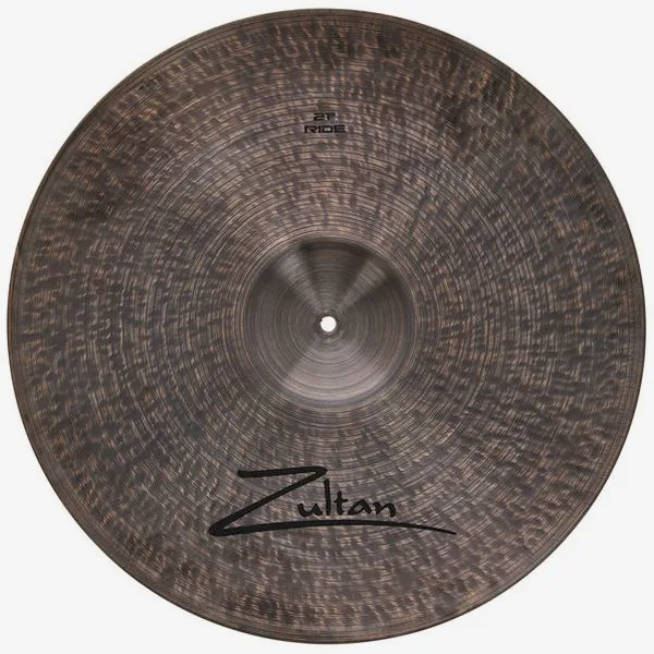 Zultan 21" Ride Dark Matter detail 3