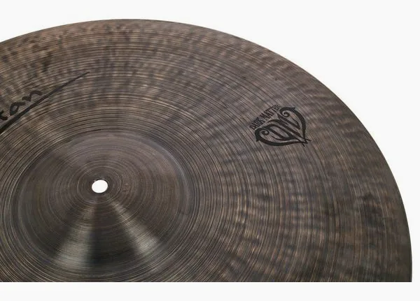 Zultan 21" Ride Dark Matter detail 5