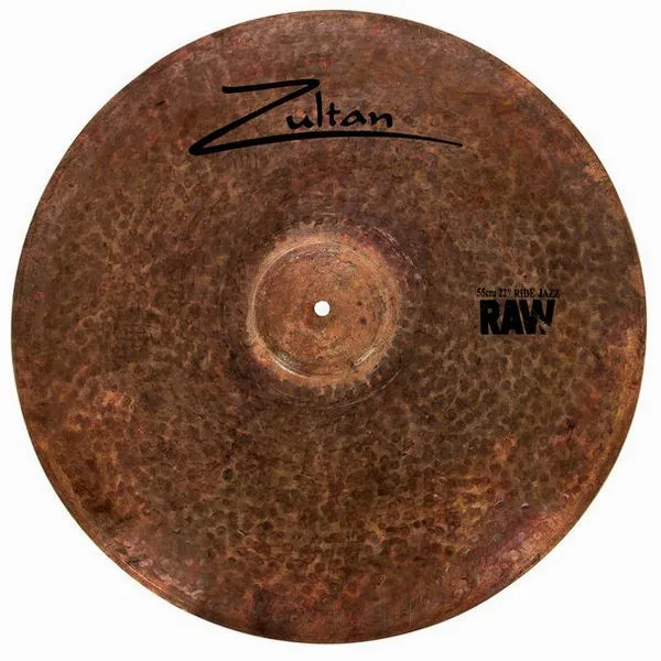 Zultan 22" Raw Jazz Ride detail 2