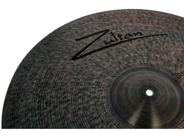 Zultan 22" Ride Dark Matter detail 5