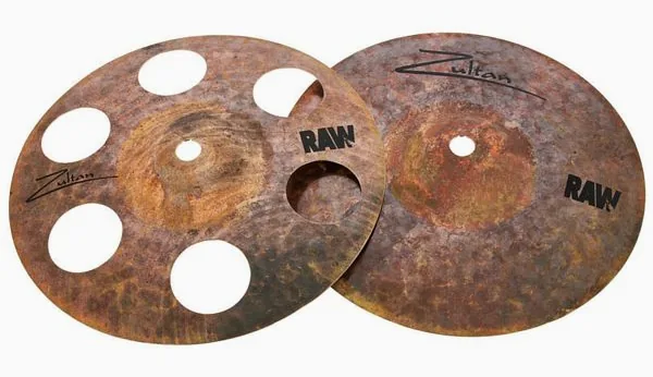 Zultan 8" Raw Mini Hi-Hat detail 2