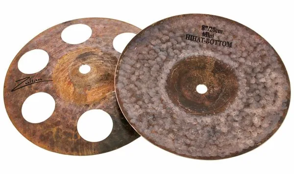 Zultan 8" Raw Mini Hi-Hat detail 3