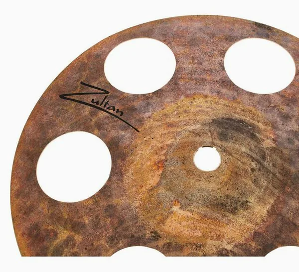 Zultan 8" Raw Mini Hi-Hat detail 4