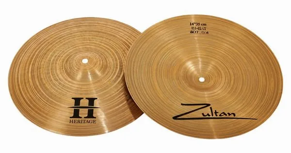Zultan Heritage Cymbal Set detail 4