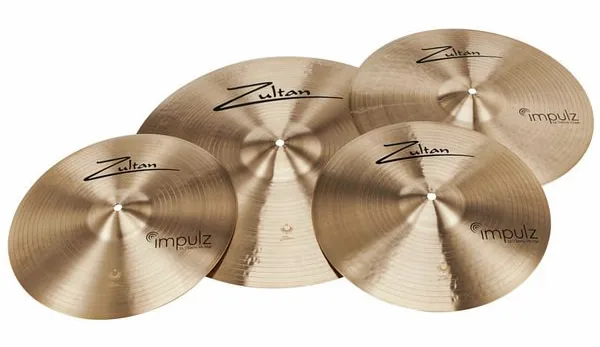 Zultan Impulz Cymbal Set vooraanzicht