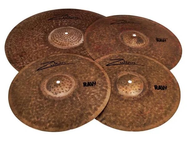 Zultan Raw Cymbal Set vooraanzicht
