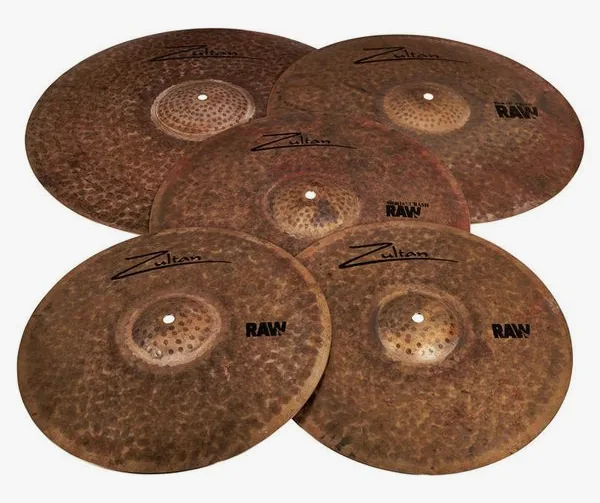 Zultan Raw Profi Cymbal Set vooraanzicht